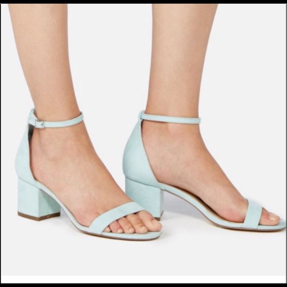 Sanoura Heeled beautiful sandals. Mint color